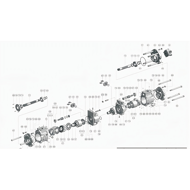 HYDRAULIC PUMP K3V180DTP171R-9C69